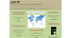 Desktop Screenshot of domesticviolenceintervention.net